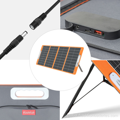 Adhesive Thin Film Flexible Solar Panel Portable Folding Charger Foldable Solar Power Light system Factory